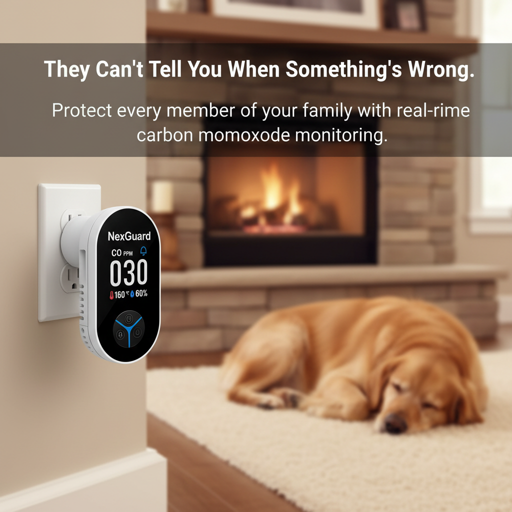 NexGuard™ Pro — 3-in-1 Smart Carbon Monoxide Detector