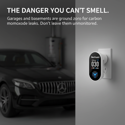 NexGuard™ Pro — 3-in-1 Smart Carbon Monoxide Detector