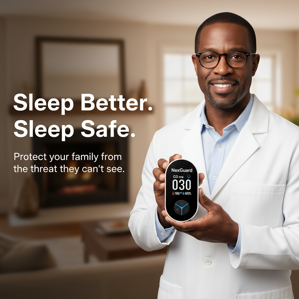 NexGuard™ Pro — 3-in-1 Smart Carbon Monoxide Detector